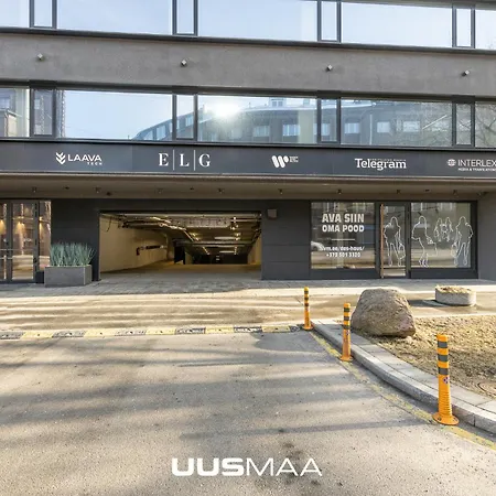 公寓 Haus Apartment#luxury Residential#balcony#free Parking 塔林