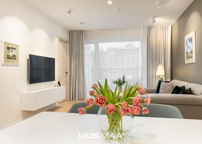 Haus Apartment#luxury Residential#balcony#free Parking * 塔林